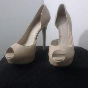 Aldo platform stilettoes size 7